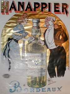 Н.х. Hanappier Bordeaux. Копия с оригинала 1910х - Антиквар на диване. Интернет-магазин антиквариата.