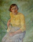 Ваулина О.П. Девушка в желтой кофте.