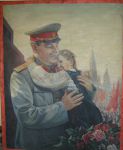 Владимирский Б. Сталин с девочкой